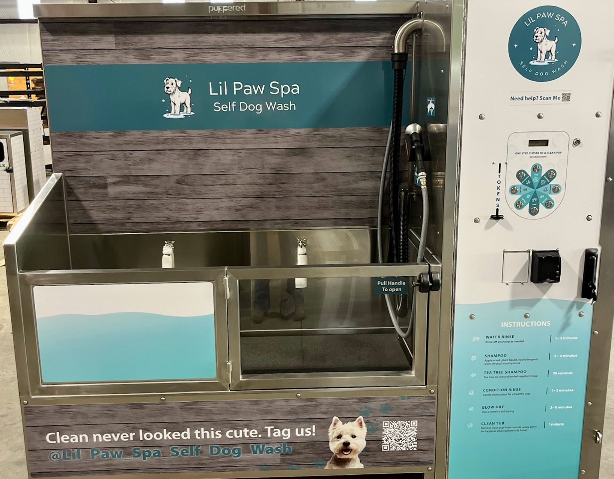 more than grooming: lil paw spa adds self-serve dog wash convenience