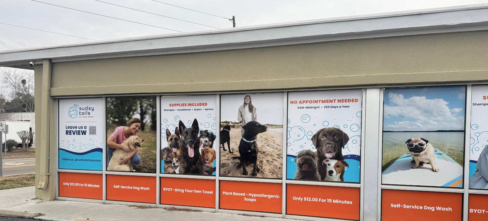 Sudsy Tails: Wilmington’s Go-To Self-Serve Dog Wash Experience